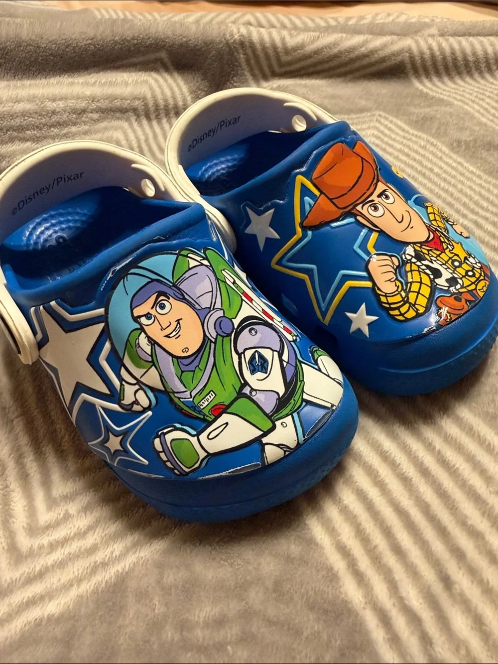 Crocs Toy Story 4 Waterproof Slip-On Shoes Blue